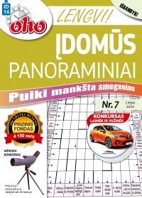 ID 14 „oho 10 min. Lengvi įdomūs panoraminiai“ ID 14 „oho 10 min. Lengvi įdomūs panoraminiai“